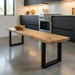 Lesena klop Pia - Hrast -│ 100-250 cm