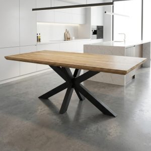 Lesena jedilna miza Elena - Hrast - 130 - 250cm