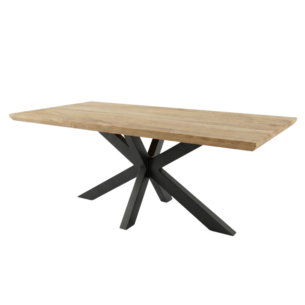Lesena jedilna miza Elena - Hrast - 130 - 250cm
